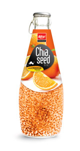 290ml Chia Seed drinks with Orange Flavour